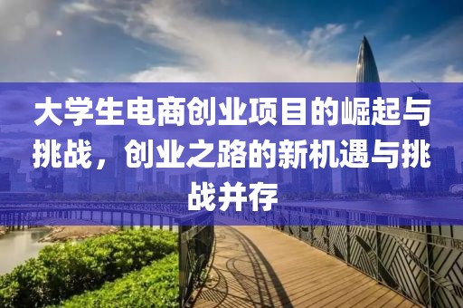 大学生电商创业项目的崛起与挑战，创业之路的新机遇与挑战并存