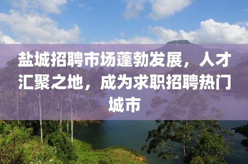 盐城招聘市场蓬勃发展，人才汇聚之地，成为求职招聘热门城市