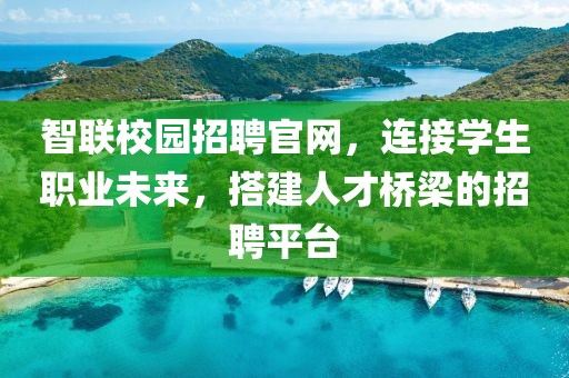 智联校园招聘官网，连接学生职业未来，搭建人才桥梁的招聘平台