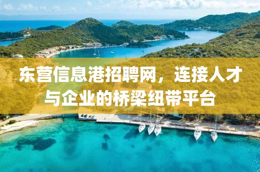 东营信息港招聘网，连接人才与企业的桥梁纽带平台