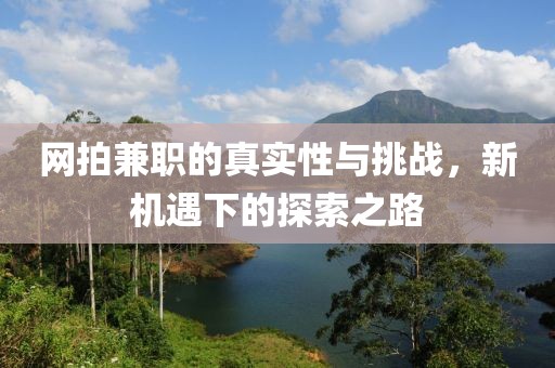 网拍兼职的真实性与挑战，新机遇下的探索之路